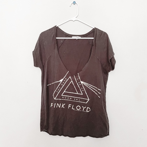 Junk Food Clothing Tops - Junk food Pink Floyd graphic distressed tee